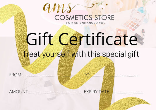 Ams Cosmetics Gift Card